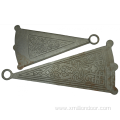 Ornamental forged iron parts